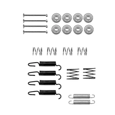 Imagen de DELPHI LY1312 Juego de accesorios, zapatas freno estacionamiento TOYOTA: Land Cruiser Prado 120, 90, 80
