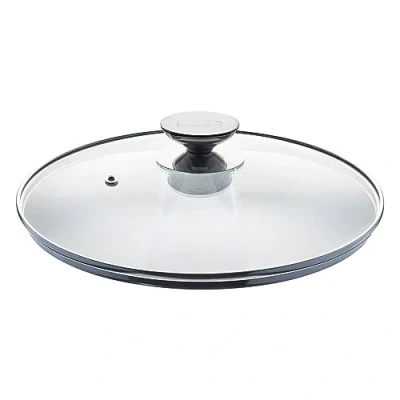 Imagen de Berndes Tapa de Cristal para Olla y sartén 32 cm diámetro, Resistente a la Rotura al Calor, Acero Inoxidable