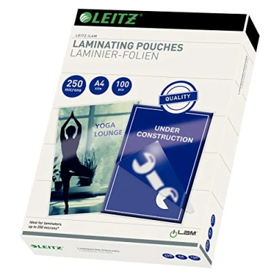 Imagen de Leitz Standard Gloss Laminating Pouches Plastificador