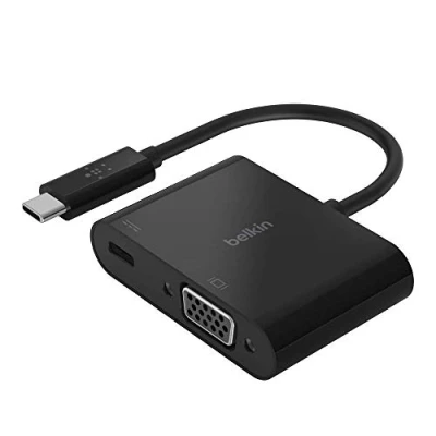 Imagen de Adaptador Belkin Usb c A Vga Negro