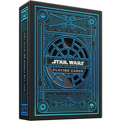Imagen de SOLOMAGIA Star Wars Light Side (Blue) Playing Cards by Theory11