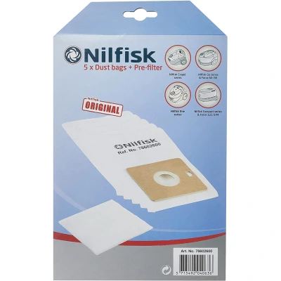 Imagen de Nilfisk Bolsas de polvo sintético (5) serie one 78602600