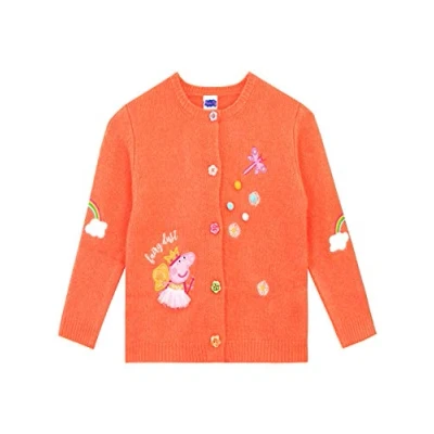 Imagen de Peppa Pig Cárdigan para niñas Naranja 3 4 Años