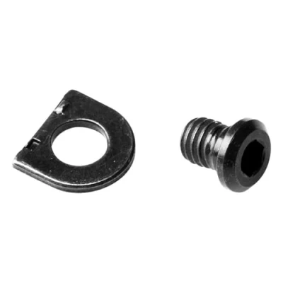 Imagen de Shimano Tornillo y Placa Fijación C. Componentes repuestos para Bicicletas, Adultos Unisex, Multicolor, Talla única