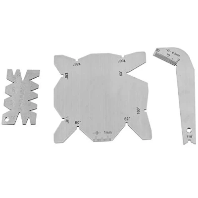 Imagen de Medidor de ángulo brocas, Akozon 3Pcs broca Dirll Afilador Herramientas S/S