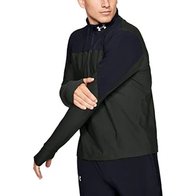Imagen de Under Armour (UNDKU Qualifier Parte Superior del Calentamiento, Hombre, Verde, LG