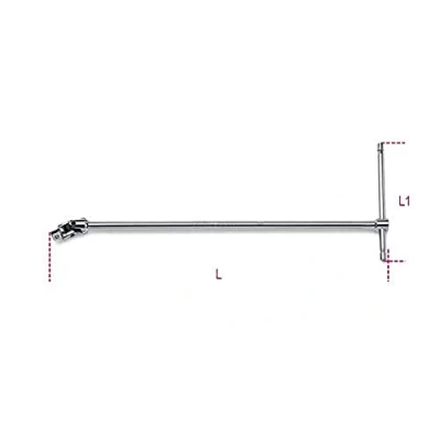 Imagen de Beta 009100850 910/40 Mango Articulado Macho 3/8&quot; En T