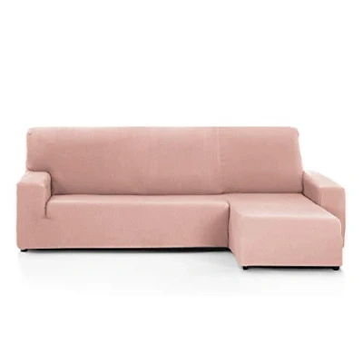 Imagen de Martina Home Tunez Funda chaise longue Brazo corto derecho Salmón (visto de frente)