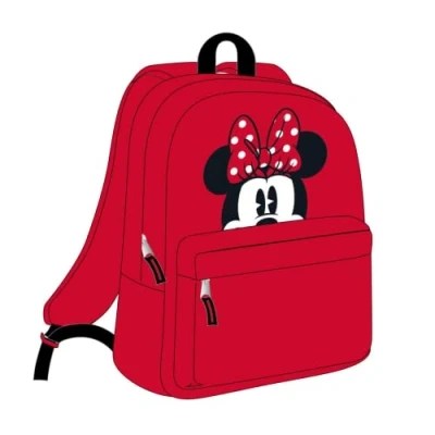 Imagen de CERDÁ LIFE&#039;S LITTLE MOMENTS Mochila Escolar de Minnie Mouse para Adolescentes con 2 Compartimentos, Espalda Ergonómica y Asas Ajustables Acolchadas, Material Unisex niños, Multicolor, Talla única