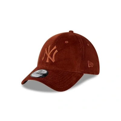 Imagen de New Era Fankappe Baseball York Yankees MLB Cord Brown 39Thirty Stretch Cap gebogener Schirm M L