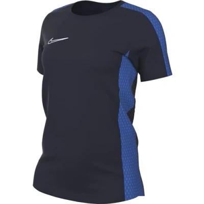 Imagen de NIKE Short Sleeve Soccer Top W Nk DF Acd23 SS, Obsidian/Royal Blue/White, DR1338 451, 2XL