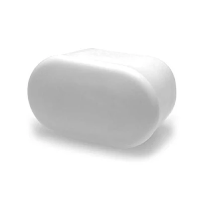 Imagen de Gleitgut Lot de 4 Embouts pied ovales pour tubes 40 x 20 mm Blanc