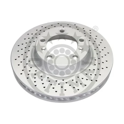 Imagen de OPTIMAL BS 8960HC Disco de freno Eje delantero, derecha 330 34 5/7 perforado/ventil. int. revestido altamente carbonizado PORSCHE: 911 Coupé