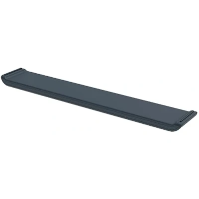 Imagen de Leitz Reposamuñecas Ajustable Ergonómico para Escritorio, Almohadilla Acolchada de Espuma Mayor Comodidad, Usuarios Zurdos y Diestros, Gris Terciopelo, 65230089