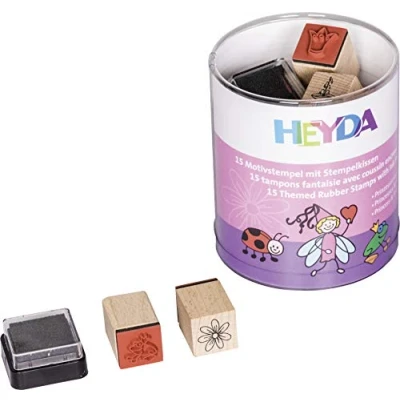 Imagen de Heyda 204888487 Caja de sellos (1,5 x 1,5 cm)