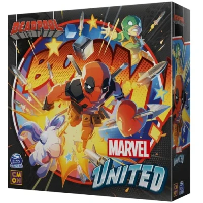 Imagen de CMON Marvel United X Men: Deadpool Expansión Juego Cooperativo para Adultos y Familias a Partir De 14 Años 1 5 Jugadores 40 Minutos por Partida Español