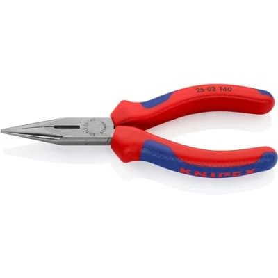 Imagen de Knipex Alicate de montaje (alicate radio) negro atramentado, con fundas multicomponentes 140 mm 25 02
