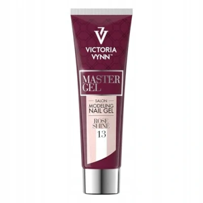 Imagen de Victoria Vynn Master Gel UV/LED Constructor Acrílico con Brillos para Modelado de Uñas y Extensiones Manicura (13 Brillo Rosa, 60g)