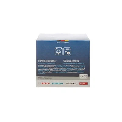 Imagen de Bosch, Siemens, Neff, Gaggenau 00311923 Descalcificador rápido para lavadoras y lavavajillas (4 unidades)