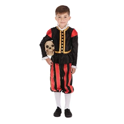 Imagen de Bristol Novelty William Shakespeare, talla M, multicolor, 6 8 Años (CF197)
