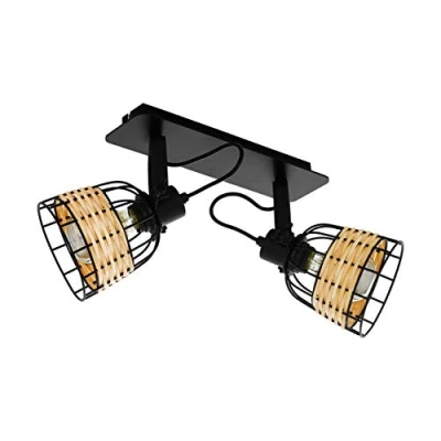 Imagen de Eglo ANWICK 1 Lámpara de techo con focos, Negro