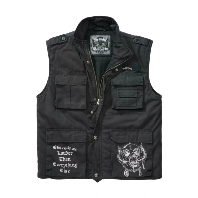 Imagen de Brandit MOTÖRHEAD Ranger Chaleco, Hombre, Talla: 4XL, Black