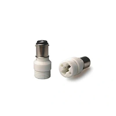Imagen de ShuoHui 2 adaptadores B15 B15D/BA15D a casquillo G9 convertidor para halógeno LED
