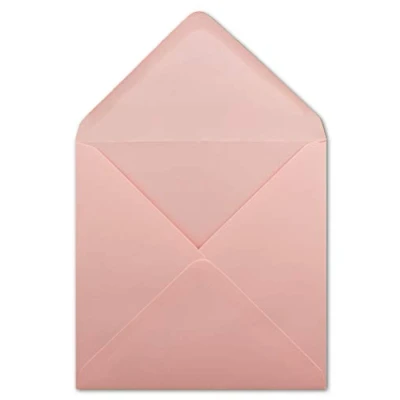 Imagen de Colours 4 you Sobres cuadrados (25 unidades, 15,5 x cm, 100 g/m², cierre húmedo, solapa puntiaguda), color rosa Glüxx Agent