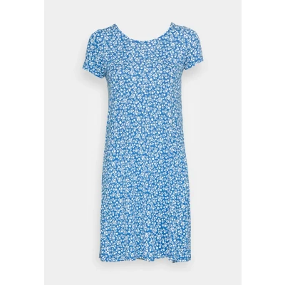 Imagen de ONLY Onlbera BACK LACE UP JRS Vestido informal, Mujer, Talla: XS, Strong blue/white