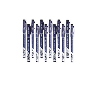 Imagen de PILOT FriXion Fineliner Rotuladores de fieltro (punta 1,3 mm, borrable, 12 unidades), color negro