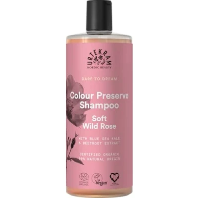 Imagen de Urtekram Dare to Dream, champú suave de rosas salvajes, orgánico 500 ml