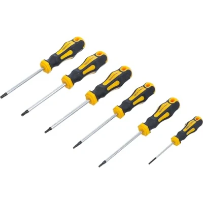 Imagen de BGS Diy 35826 Juego de destornilladores perfil en T (para Torx) T10 T30 6 piezas