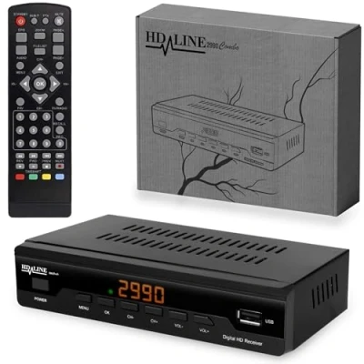 Imagen de Cable Receptor de para televisión Digital por 2990 Combo DVB C (HDTV, / C2, T/T2, HDMI, SCART, USB 2.0, WiFi Opcional) + HDMI