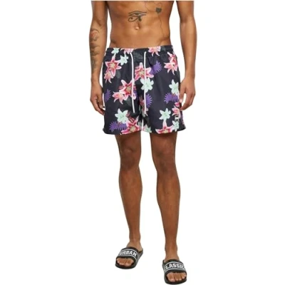 Imagen de Urban Classics Pattern Bañador, Hombre, Talla: XS, Dark jungle aop
