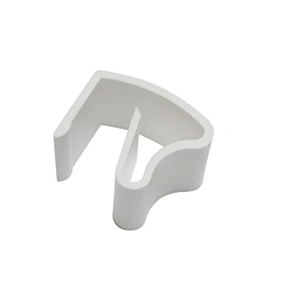 Imagen de GARDINIA Soporte de sujeción universal para persianas aluminio, 2 piezas, Montaje sin atornillar ni taladrar, Blanco, Plástico