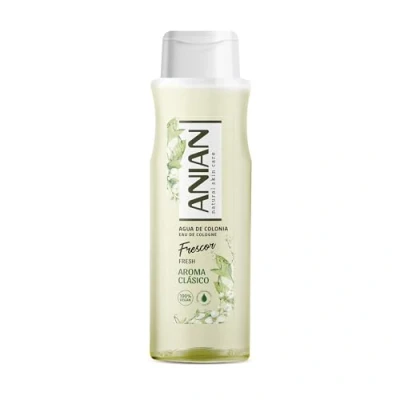 Imagen de ANIAN Agua de Colonia Frescor, 750 ml, Eau Toilette, Aroma Fresco y Clásico, Fresca Pensada para Toda la Familia, Niños Adultos, Apta Veganos