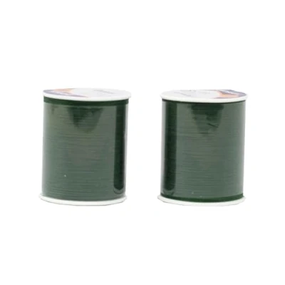 Imagen de Korbond Hilo de Coser 320 m, 2 bobinas 160 poliéster Verde, Costura a Mano y máquina
