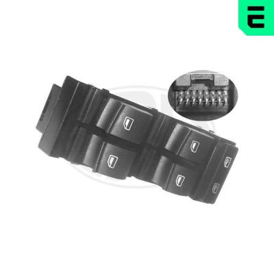 Imagen de ERA 662406 Interruptor, elevalunas Delante, izquierda AUDI: A3 Hatchback, Allroad C5, A6 C5 Berlina