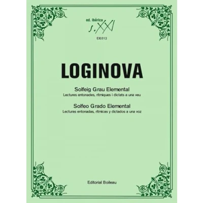 Imagen de Solfeig Grau Elemental 2 / Solfeo Grado 2: Lectures entonades, rítmiques i dictats a una veu Lecturas entonadas, rítmicas y dictados voz