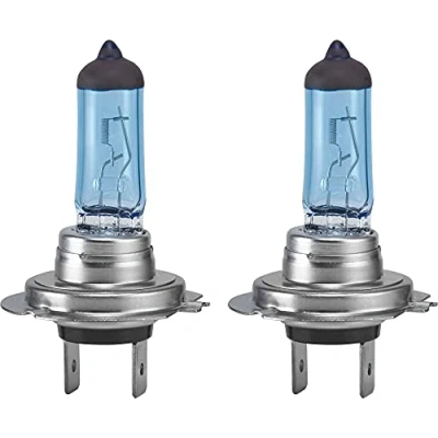 Imagen de Unitec 77774 Xenon BlueSilver Bombilla H7 para Faros Delanteros (12 V, 55 W, 2 Unidades)