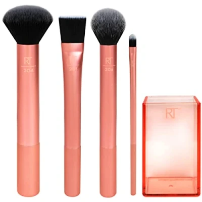 Imagen de REAL TECHNIQUES Flawless Base Set de 4 brochas para maquillaje