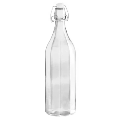 Imagen de Quid Granity Botella Mesa Vidrio Con Tapón 1l Transparente