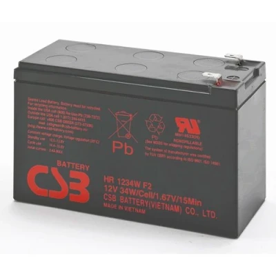 Imagen de Batería de Plomo 12 V 34 W, CSB, HR1234W