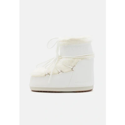 Imagen de Moon Boot ICON LOW Unisex Botines con cordones, Talla: 39 41, White Zapatos