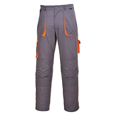 Imagen de Portwest Pantalones Texo Contrast, Tamaño: L, Color: Gris Altos, TX11GRTL