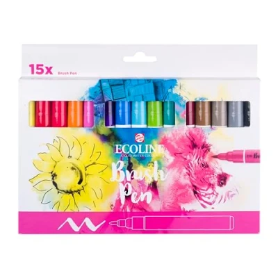 Imagen de TALENS ECOLINE PASTEL DE 15 COLORES