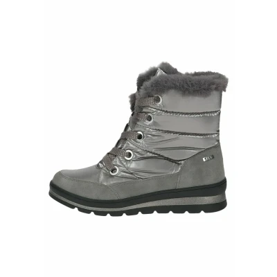 Imagen de CAPRICE 9 26226 41, Botines planos con cordones forro cálido para Mujer, Marrón (Taupe Comb), 36 EU