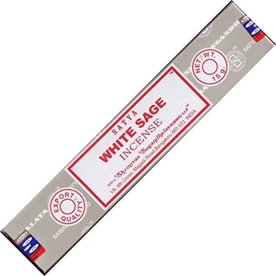 Imagen de Incienso Satya Salvia Blanca White Sage 1 unidad.