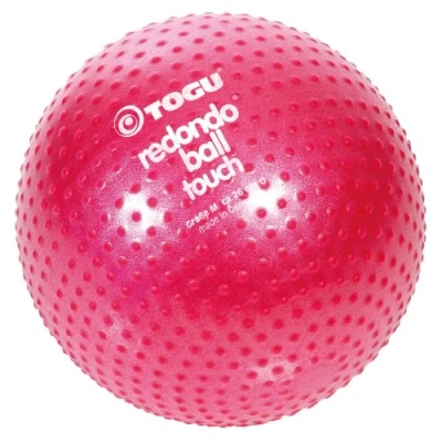 Imagen de TOGU Gymnastik Pilatesball Redondo Ball Touch, Unisex, Rubí (rubinrot), 26 cm ø
