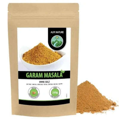 Imagen de Garam Masala mezcla de especias (250g), condimento para Tikka Masala, típica la India, empaque resellable